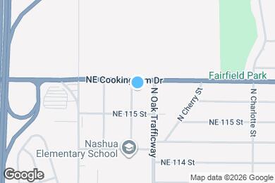 Map image of the property - 11521 N McGee St