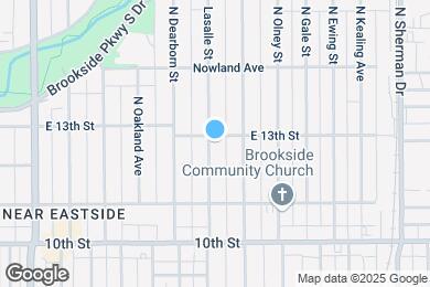 Map image of the property - 1225 Lasalle St