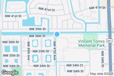 Map image of the property - 4551 NW 36th Ct