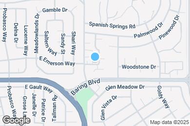 Map image of the property - 3121 Bristle Branch Dr