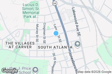 Map image of the property - 117 Brown Ave SE