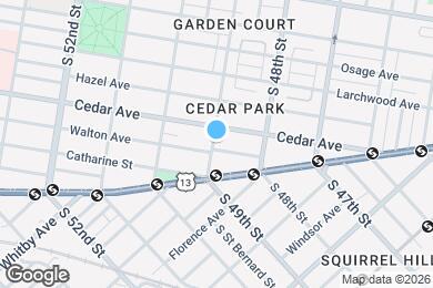 Map image of the property - 4843 Walton Ave