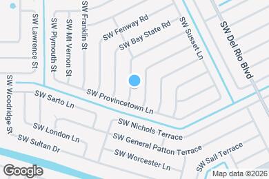 Map image of the property - 1062 SW Longfellow Rd