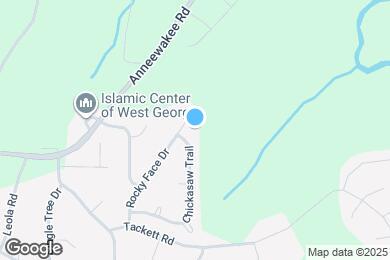 Map image of the property - 4107 Rocky Face Dr