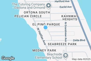 Map image of the property - 1485 N Peninsula Dr