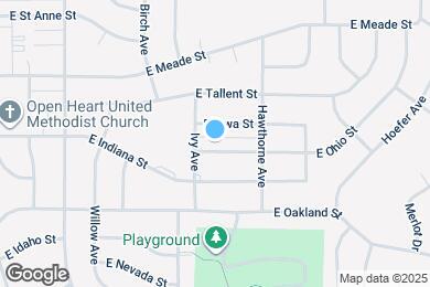 Map image of the property - 614 E Ohio St