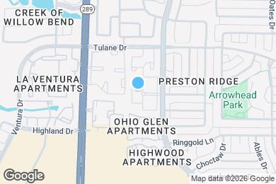 Map image of the property - Birchstone West Plano