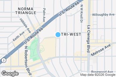 Map image of the property - 713 Huntley Dr