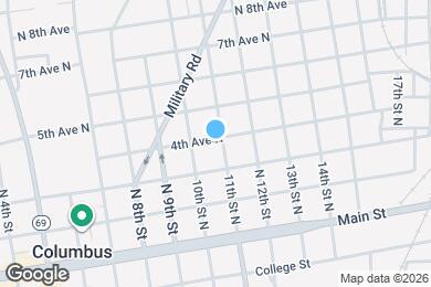 Map image of the property - 319 11th St N