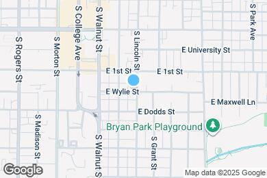 Map image of the property - 620 S Lincoln St