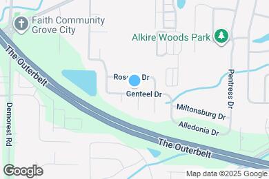 Map image of the property - 3908 Genteel Dr