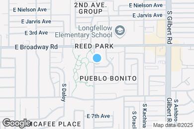 Map image of the property - 1710 E 5th Ave
