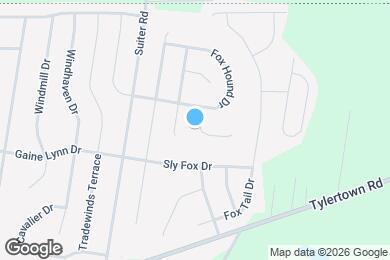 Map image of the property - 3742 Crisscross Ct