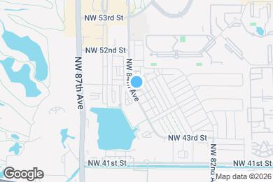 Map image of the property - 8388 NW 49th St
