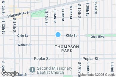Map image of the property - 1609 Ohio St