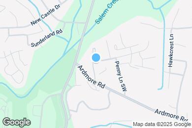Map image of the property - 1920 Crest Hollow Dr