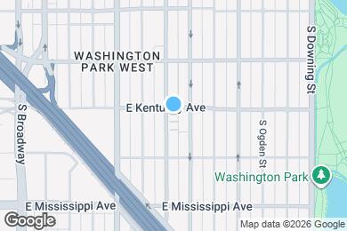 Map image of the property - 910 S Pearl St