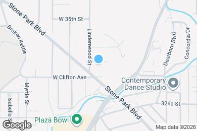 Map image of the property - 206 W 33rd St