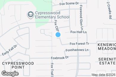 Map image of the property - 20735 Fox Cliff Ln