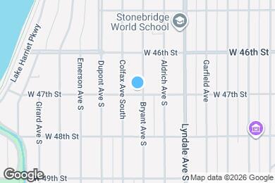 Map image of the property - 4656 Bryant Ave S