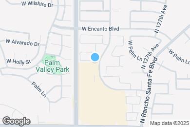 Map image of the property - 12905 W Holly St