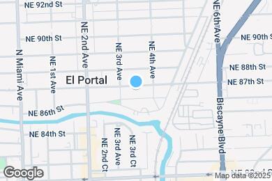 Map image of the property - 360 NE 87th St