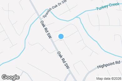 Map image of the property - 2988 Winding Way SW