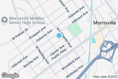 Map image of the property - 320 Barclay Ave