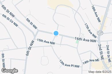 Map image of the property - 329 16th Ave NW