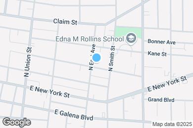 Map image of the property - 804 Fulton St
