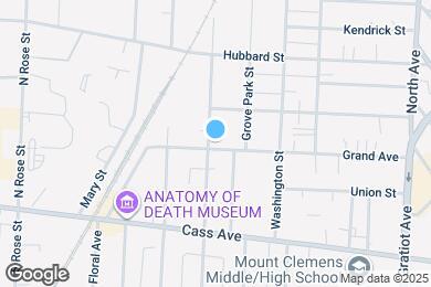Map image of the property - 136 Grand Ave
