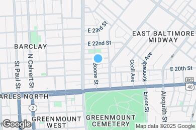 Map image of the property - 2011 Boone St
