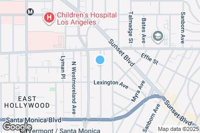 Map image of the property - 1237 N Commonwealth Ave