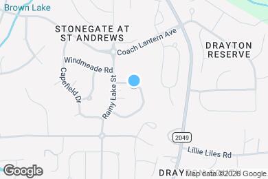 Map image of the property - 3620 Willow Stone Ln
