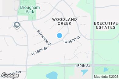 Map image of the property - 15692 S Blackfoot St