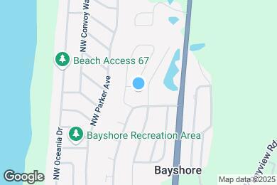 Map image of the property - 2921 NW Bayshore Loop