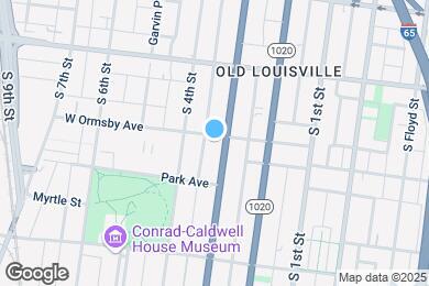 Map image of the property - 1300 S 3rd St
