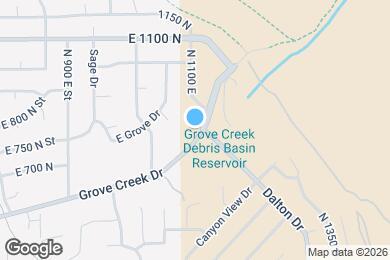Map image of the property - 1097 Grove Creek Dr
