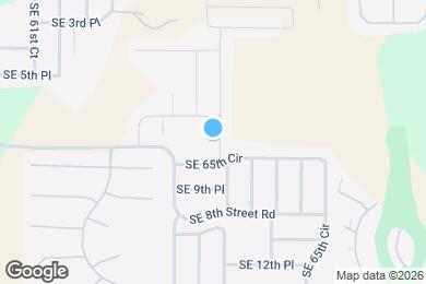 Map image of the property - 796 SE 66th Terrace