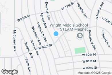 Map image of the property - 7939 Denrock Ave