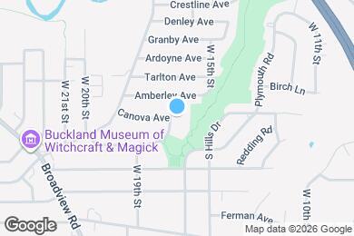 Map image of the property - 4291 W 17th St