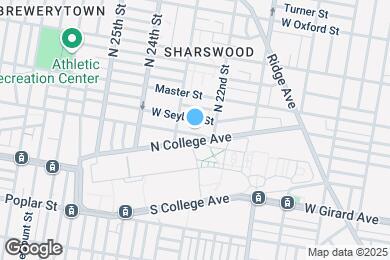 Map image of the property - 2225 W Thompson St