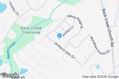 Map image of the property - 2826 Parsifal Ln