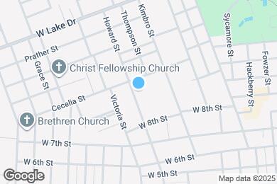 Map image of the property - 922 Howard St