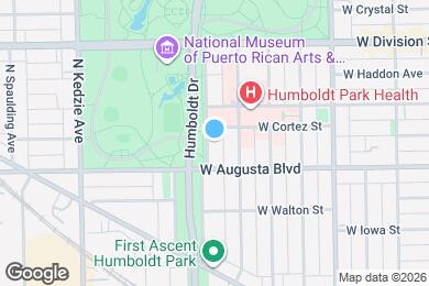 Map image of the property - 1025 N Sacramento Ave