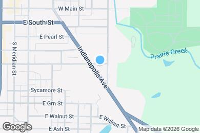 Map image of the property - 713 E Elm St