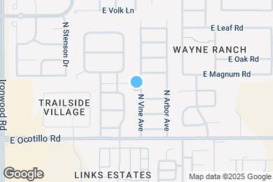 Map image of the property - 40994 N Vine Ave