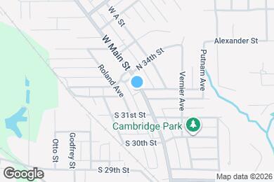 Map image of the property - 3202 W Main St