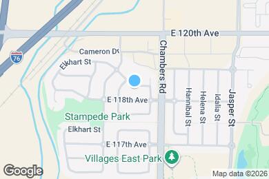 Map image of the property - 15142 E 119th Ave