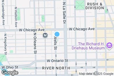 Map image of the property - 176 W Superior St